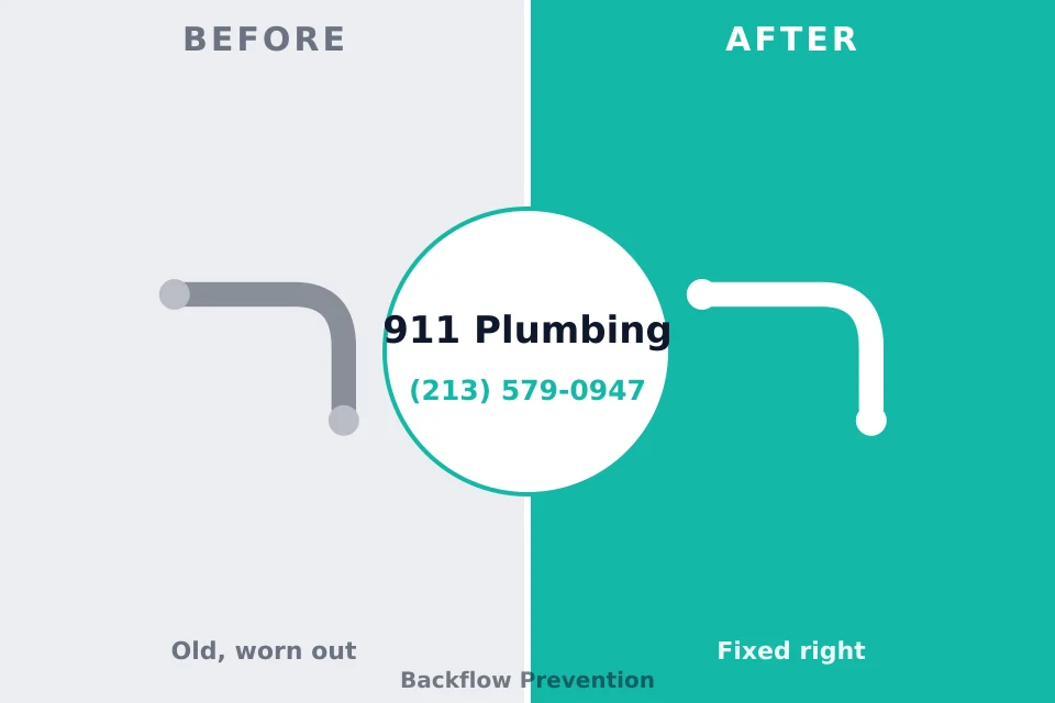 Before and after: plumbing company Grayville, IL